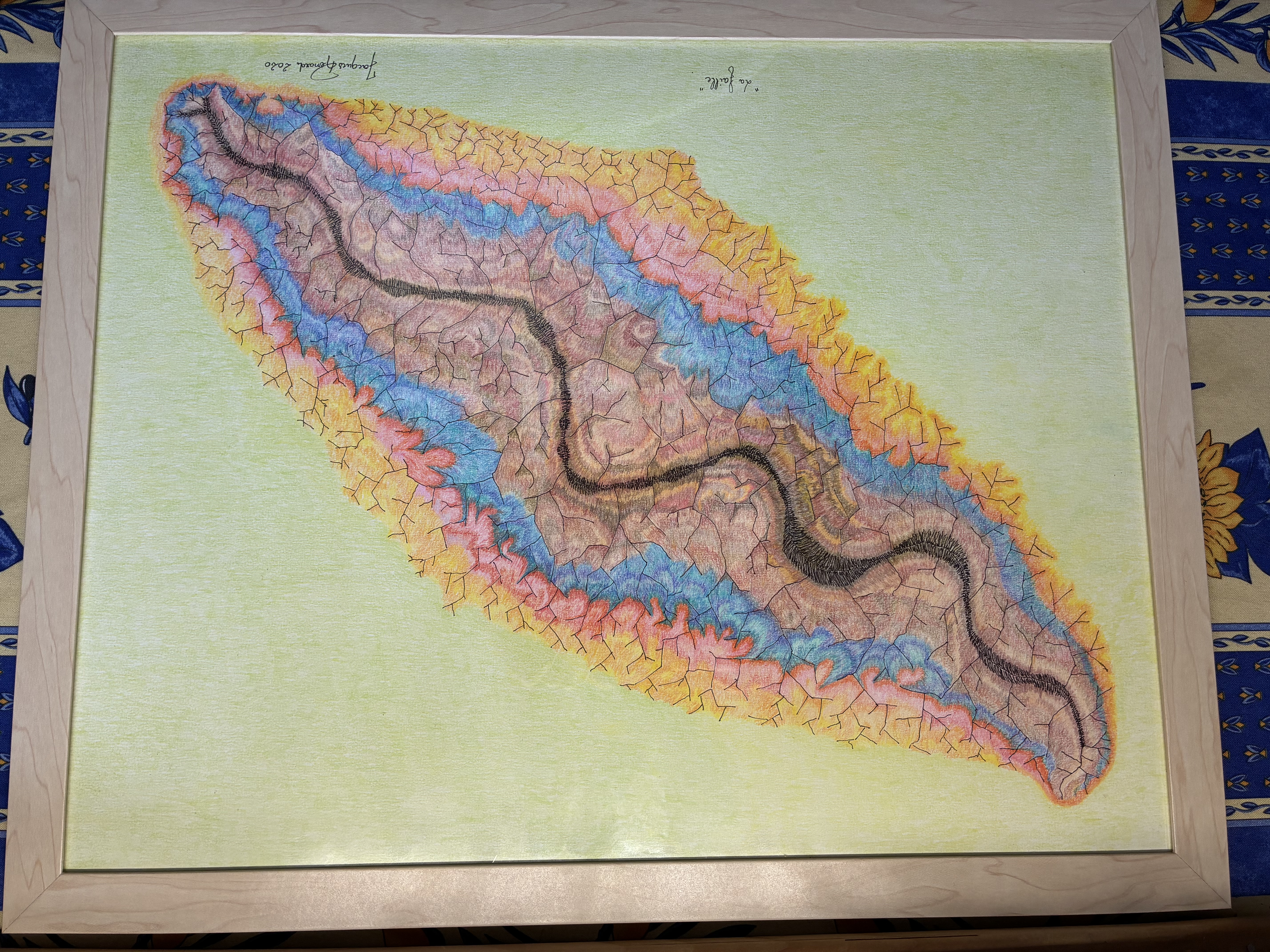 Œuvre phare 3 art contemporain encre chine