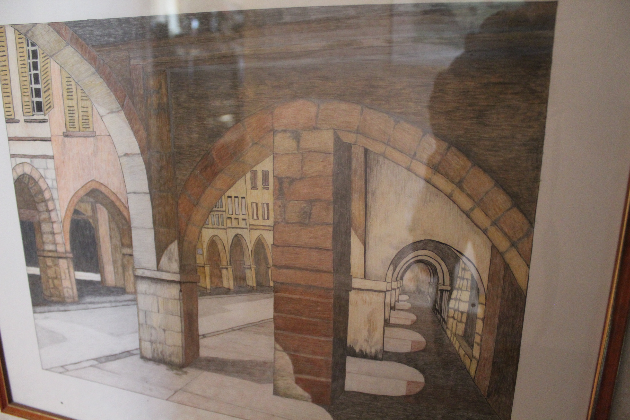 Œuvre encre de Chine série Nature 50x70cm