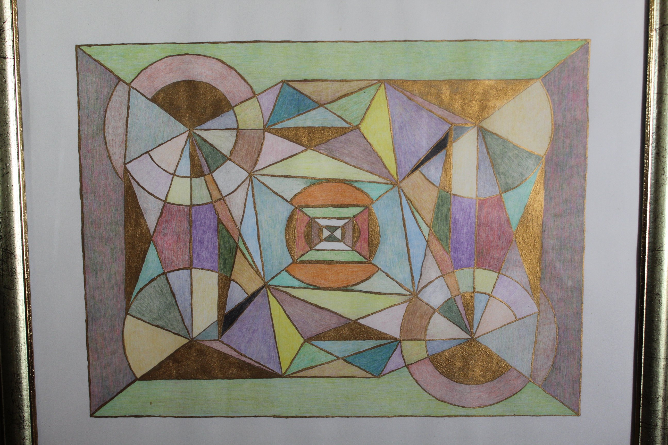 Œuvre encre de Chine série Nature 50x70cm